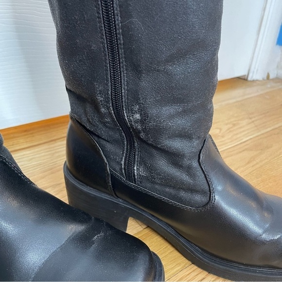 Totes Paula all weather rain boot snow boot black size 8 - Picture 5 of 13